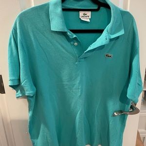 Lacoste Men’s Size 6 Teal Polo